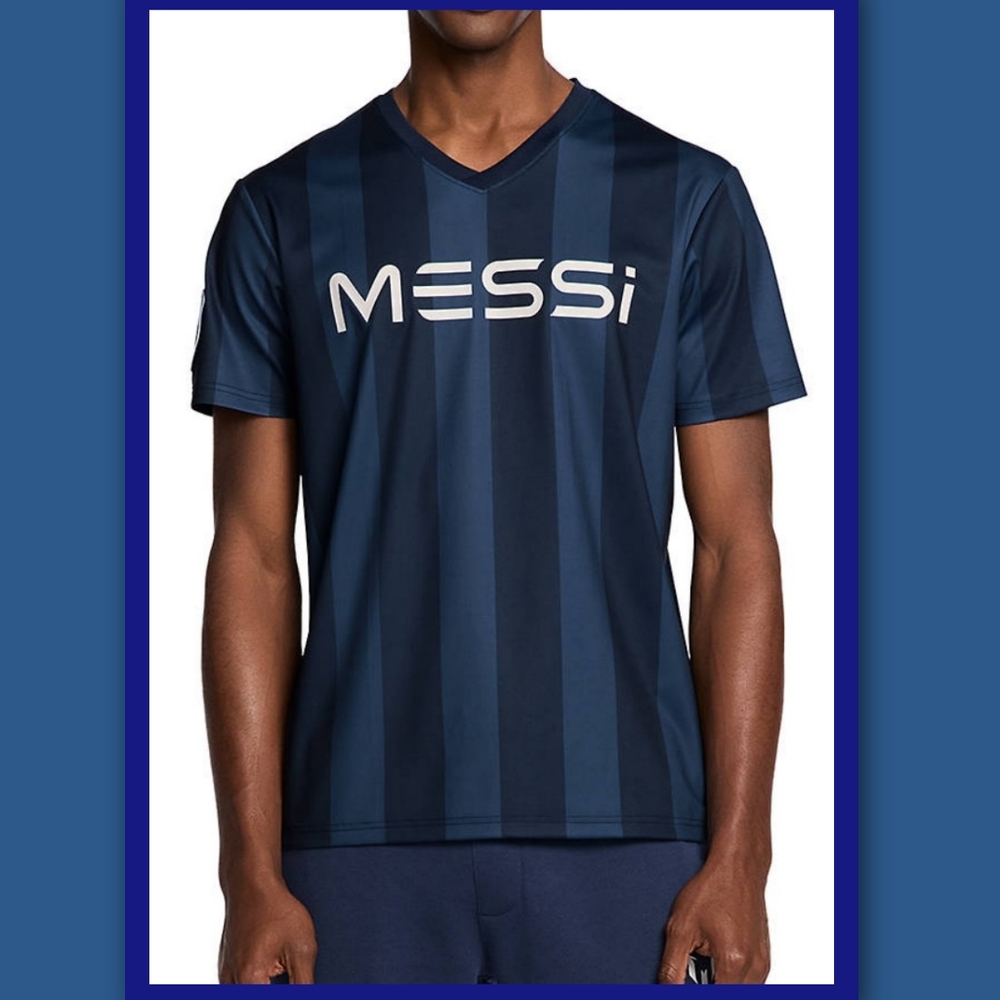 MESSI V-NECK GRAPHIC SS SHIRT